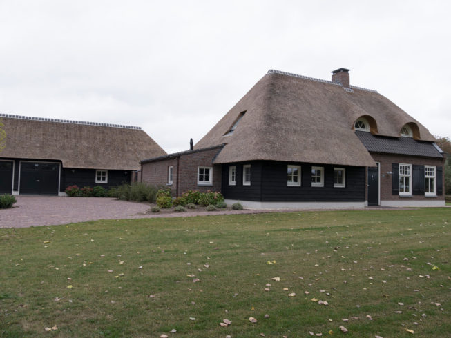 nieuwbouw boerderij